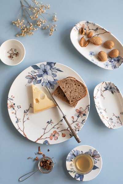 Тарелка глубокая Sakura Pino 20 см SAKPIN20CK Chi Chi Bonna