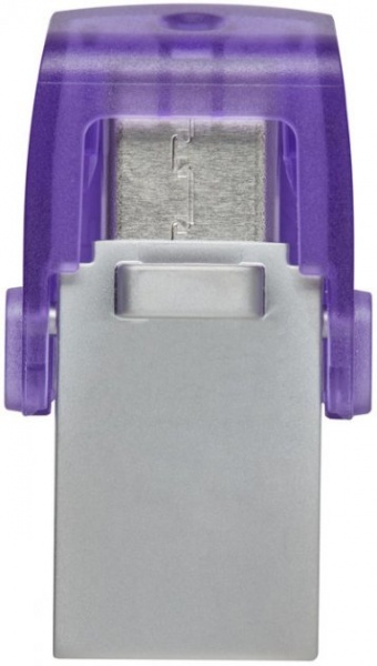 Флешпам'ять USB Kingston DataTraveler MicroDuo 3С 128 ГБ USB 3.2 USB Type-C violet (DTDUO3CG3/128GB) 