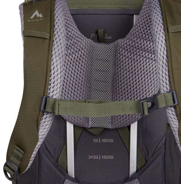 Рюкзак McKinley 415232-901840 YUKON CT Vario I оливковый 65 л
