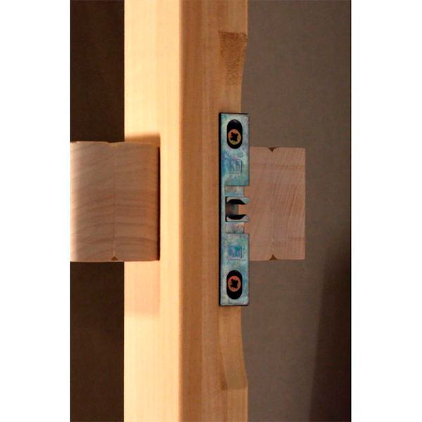 Дверь для сауны Tesli Bravo Sateen 700x1900 мм