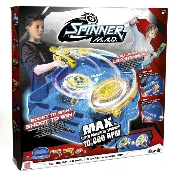Игровой набор Spinner M.A.D. Бластеры Молния и Песчаная буря 86331