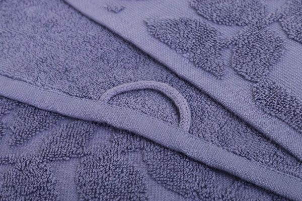 Полотенце Leaf 70x140 см изумрудный ABC 