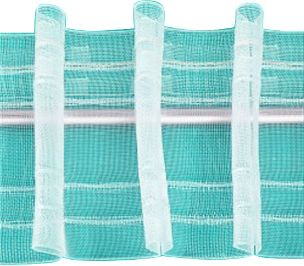 Тасьма Мadonna 43147/100 прозора рівномірна 1:2.5 д/труби 2 ряди петель Bandex