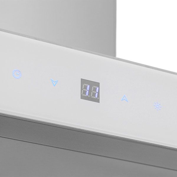 Вытяжка Pyramida HEM 22 (H-600 MM) White