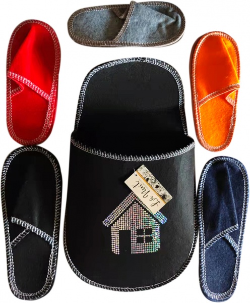 Набор тапочек La Nuit для гостей 5 пар р.one size разноцветный House 