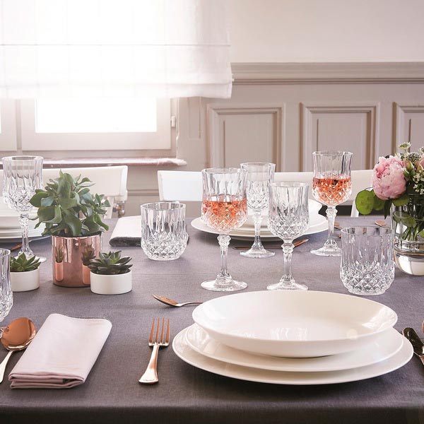 Набір бокалів для вина Longchamp 170 мл 6 шт. Cristal Darques 