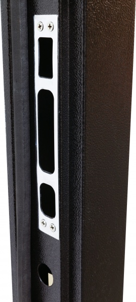 Дверь входная металлические Y1S001C053+P037C283 черный 2050х860 мм левая