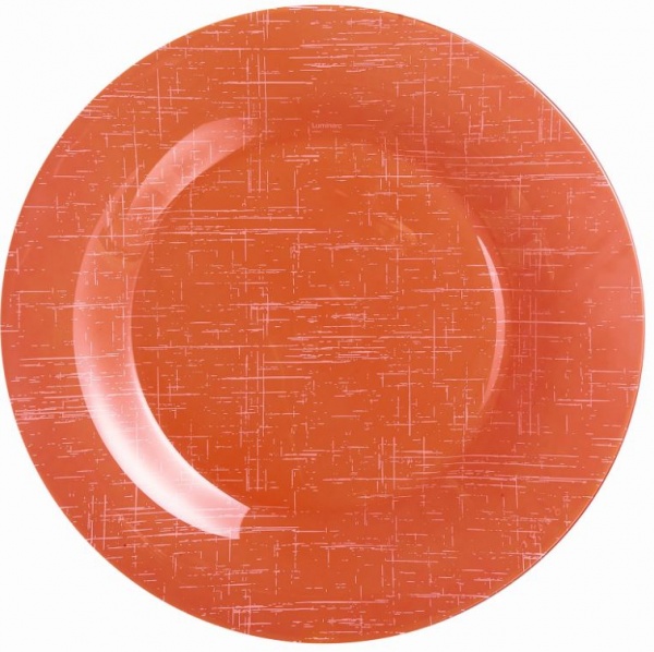 Тарілка обідня Poppy Mandarine 25 см V0107 Luminarc