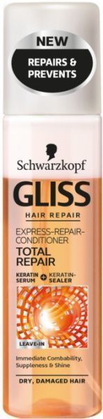Експрес-кондиціонер Gliss Kur Total Repair для сухого пошкожденого волосся 200 мл