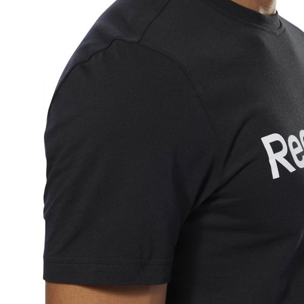 Футболка Reebok QQR- Reebok Linear CW5376 XL черный