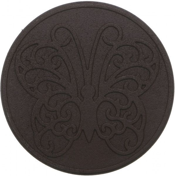 Плитка резиновая для садовых дорожек Бабочка 45х45 см