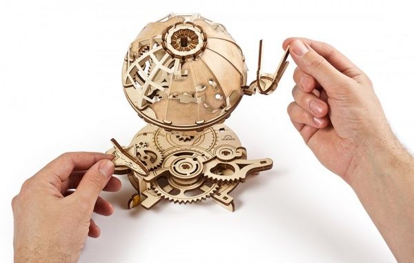 Дерев'яний 3D-конструктор UGEARS Глобус