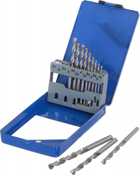 Набор сверл S&R Meister 1,5-6,5 мм 13 шт.