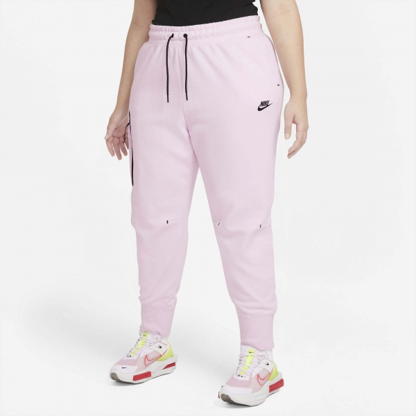 Штани Nike W NSW TCH FLC ESSNTL HR PNT CW4292-695 р. XL рожевий