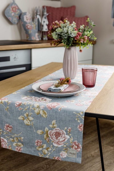 Скатерть Pionia 40x140 см La Nuit 