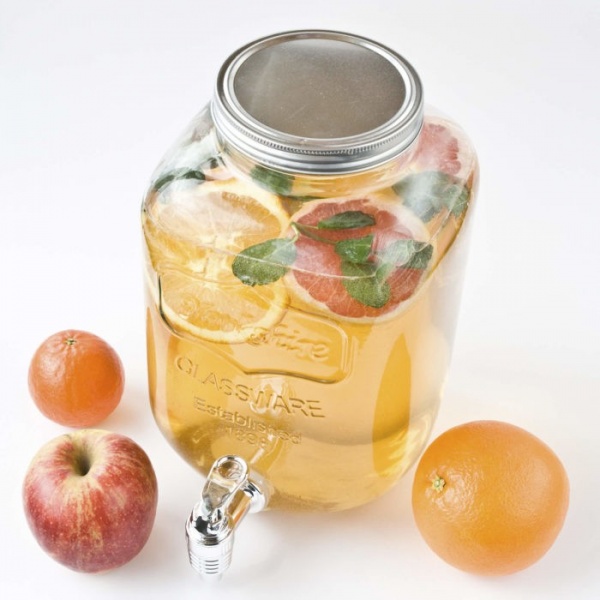 Лимонадница Yorkshire 8 л с пластиковым краном