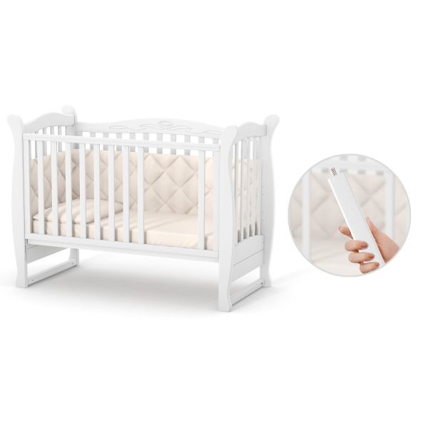 Кровать детская Veres ЛД 15 слоновая кость