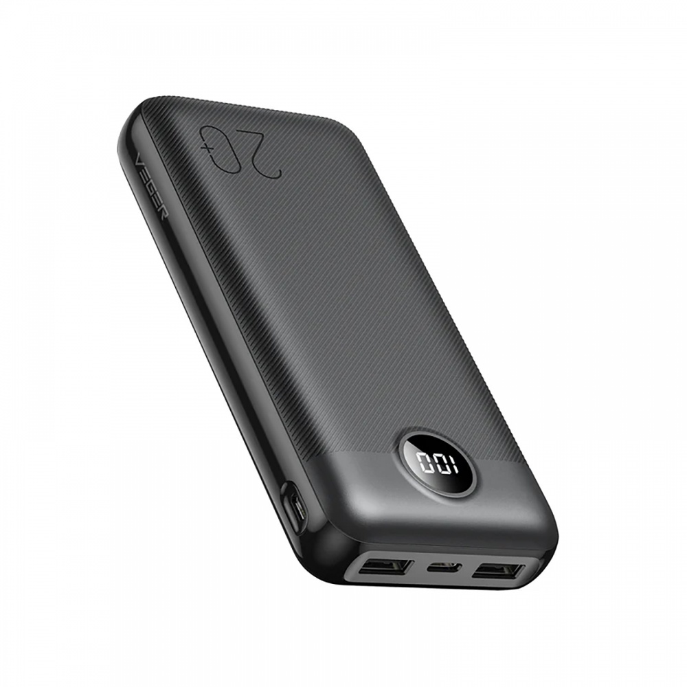 Повербанк VEGER L20S 20000 mAh black (L20S.black)