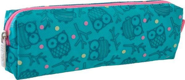 Пенал мягкий TP-01 Nightly Birds YES зеленый