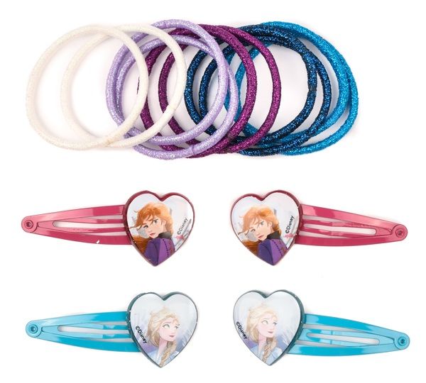 Набір для волосся DISNEY FROZEN заколки и резинки