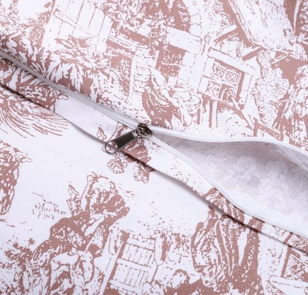 Пододеяльник Tuale 1,5 160x220 см ореховый Luna