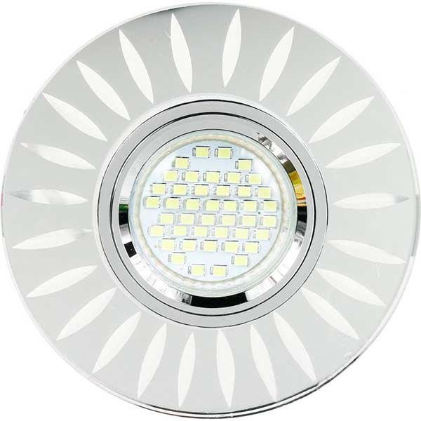 Светильник точечный Blitz GU5.3 3000 К алюминий BL 232S3 CH+WH 