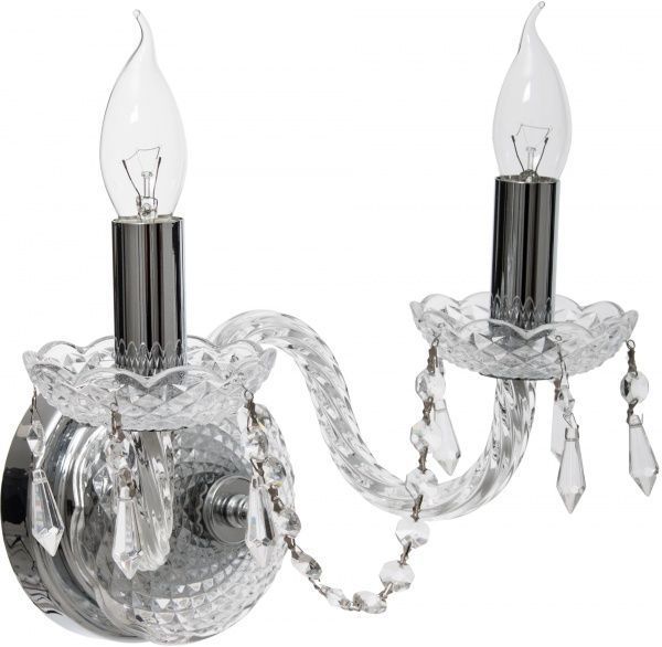 Бра Arte Lamp Merci 2x60 Вт E14 хром A2120AP-2CC 