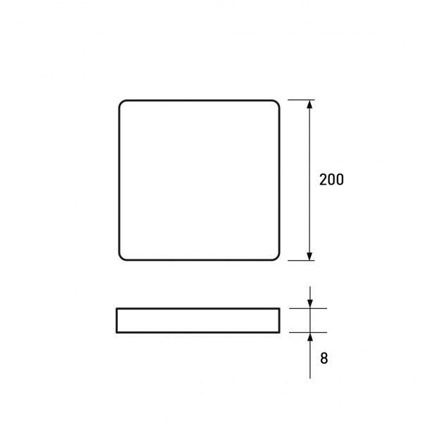 Светильник настенный Eurolamp LED A6 50 Вт белый LED-BRAS-50-A6 