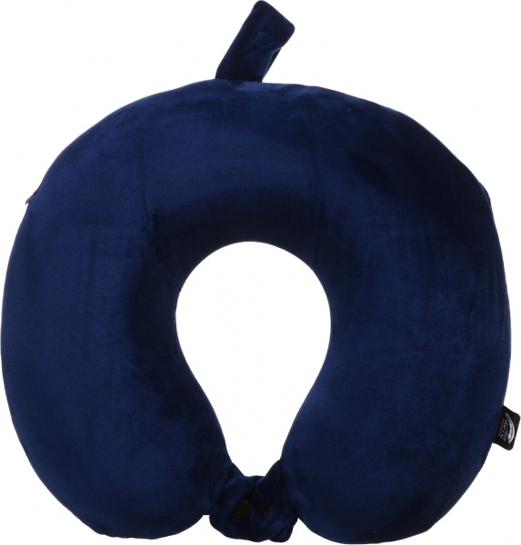 Подушка дорожная Auto Assistance ортопедическая с эффектом памяти Proline темно-синяя AP-DB01 