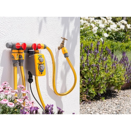 Розподільник Hozelock чотирипотоковий + 2 коннектори