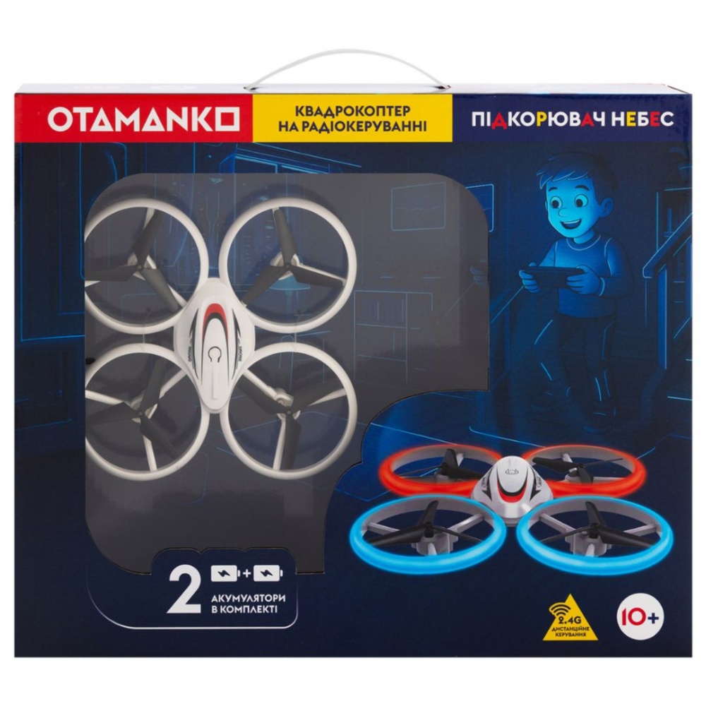 Квадрокоптер на р/к OTAMANKO Підкорювач небес з додатковим акумулятором 532.03.18