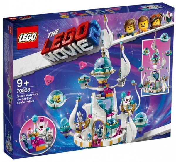Конструктор LEGO Movie «Совсем не страшный» космический дворец королевы позерша-Яктоби 70838