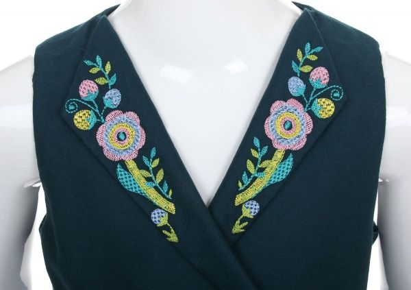 Сарафан шкільний Едельвіка 152 зелений 109-19/00 