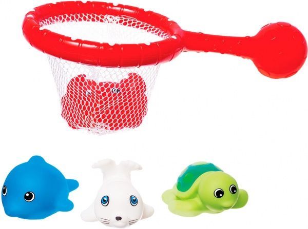 Іграшка-бризкалка Bebelino Підводний світ з сачком 58130