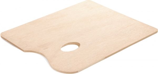 Палітра дерев'яна прямокутна 25*30 D.K.ART&CRAFT