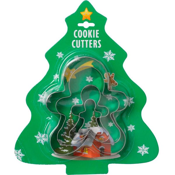 Формы для печенья Человечки 4 шт