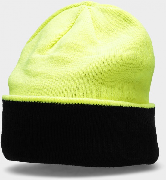 Шапка 4F D4Z21-CAM213-45N р.L чорно-салатовий