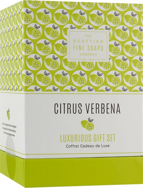 Набор подарочный для женщин Scottish Fine Soaps Citrus Verbena Luxurious Gift Set