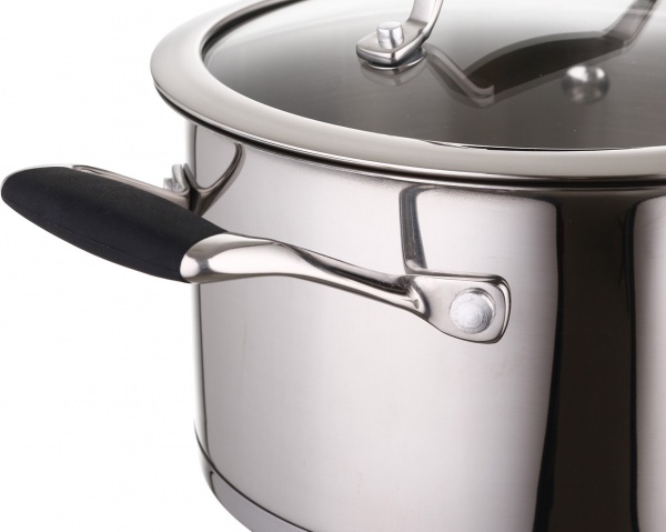 Кастрюля со стеклянной крышкой Nature 18 см 2,5 л Flamberg Premium