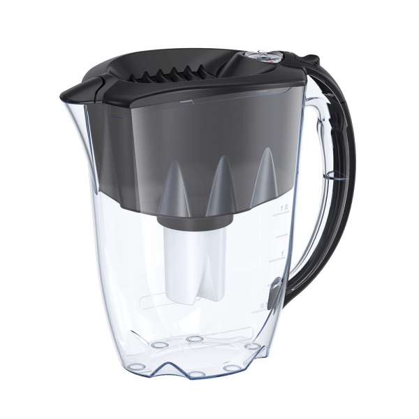 Фільтр-глечик Аквафор Ідеал (чорний) 