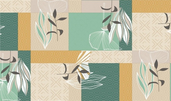 Скатерть флизелин ES0803-1 135x100 см мульти Даріана 