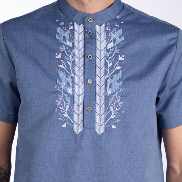 Вишиванка Едельвіка синій р. 64 372-22/00 