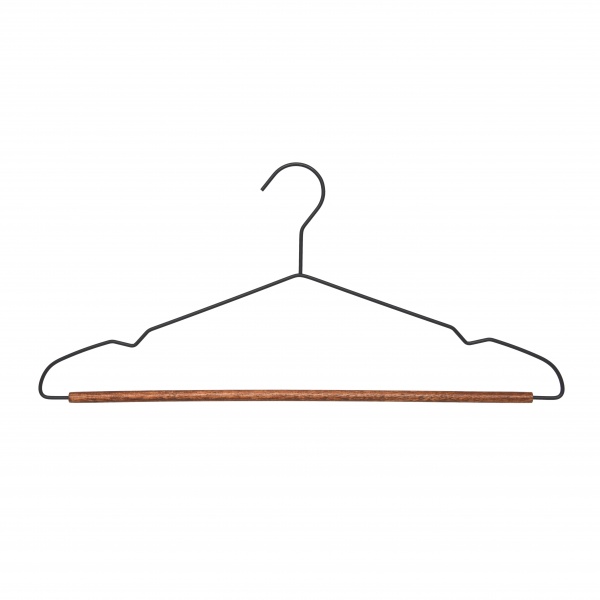 Набор плечиков Vivendi черный-вишня 42 см 5 шт. 