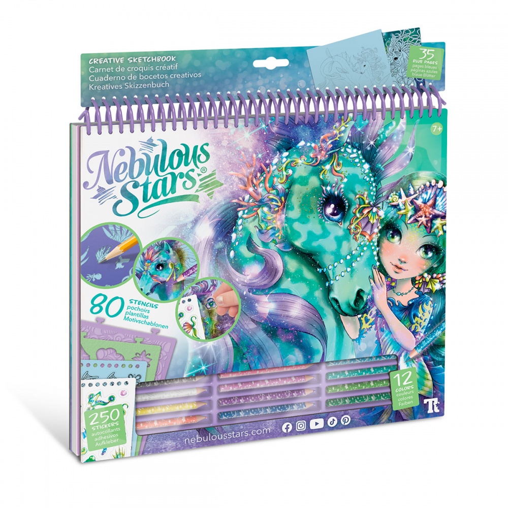 Набор для творчества Nebulous Stars Скетчбук: легенда об Ариазе 11372