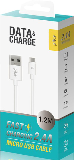 Кабель Piko CB-UM11 Micro USB 1,2 м белый (1283126496172)