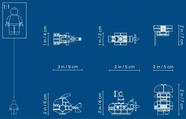 Конструктор LEGO Classic Кубики и глазки 11003