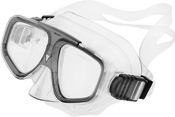 Маска для плавання Fashy MARLIN 8838 Marlin сірий 8838 сірий