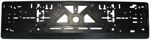 Рамка під номерний знак чорна