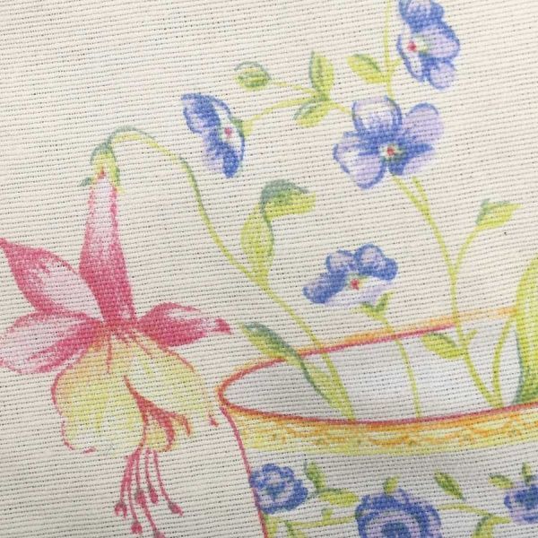 Рукавичка-прихватка Чашечки 16x33 см зелений із малюнком La Nuit 