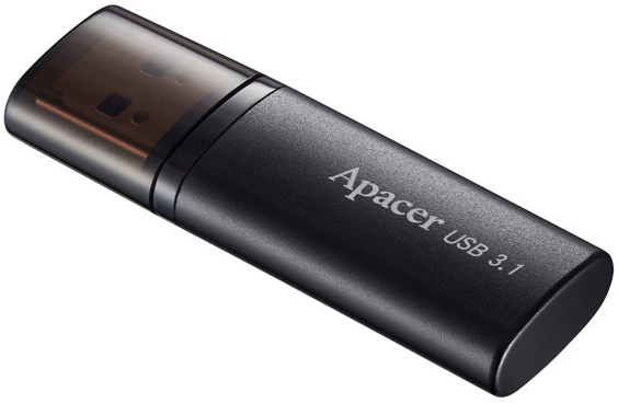 Флеш-пам'ять USB Apacer AH25B 128 ГБ USB 3.1 black (AP128GAH25BB-1) 